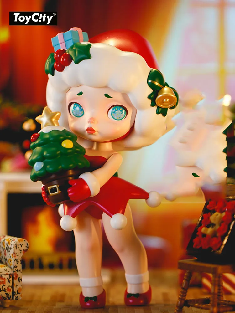 

LAURA CHRISTMAS THE LITTLE SAPLING 200% TOYCITY Cute Action Anime Figure Kawaii Model Desig Christmas gifts Original genuine