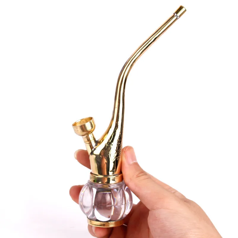 

New 1pcs Smoking Water Pipe coppery health cigarette Holder brass filter Mini Hookah Hookah kettle, hookah pipe, hookah bag