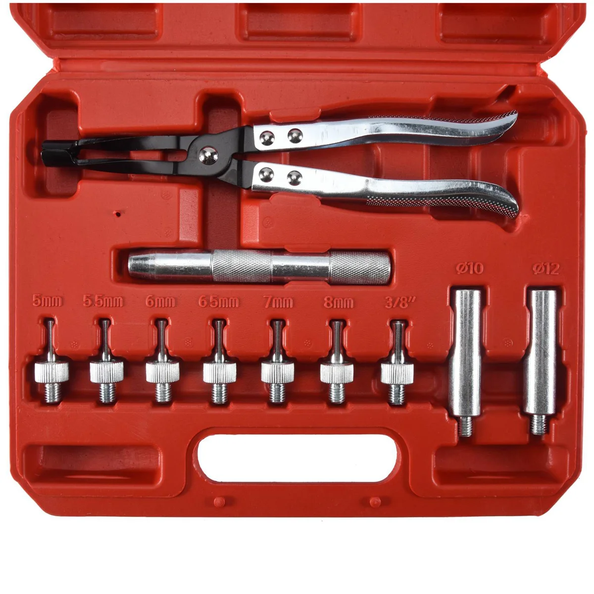 11Pcs Valve and Oil Seal Disassembly Tool, Universal Seal Removal Pliers, 270 Mm Long Tool