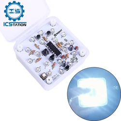 DIY Nightlight LED Kit DC 9-12V DIY Electronics Night-Light Lamp Photocontrol Light/Remote Control Soldering Project Practice