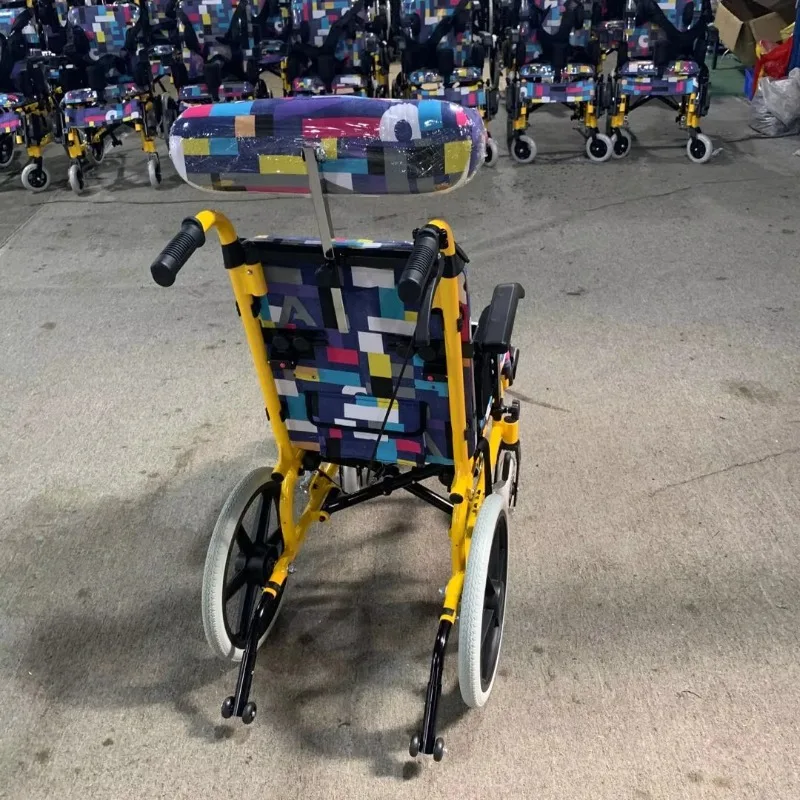 Cerebral Palsy Children Wheelchair Aluminum Chair Frame Hospital Homecare for Disabled Wheelchair