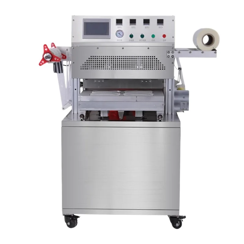 Modified atmosphere fresh-keeping box sealing machine Duck goods filling nitrogen fresh-keeping lunch box sealing machine
