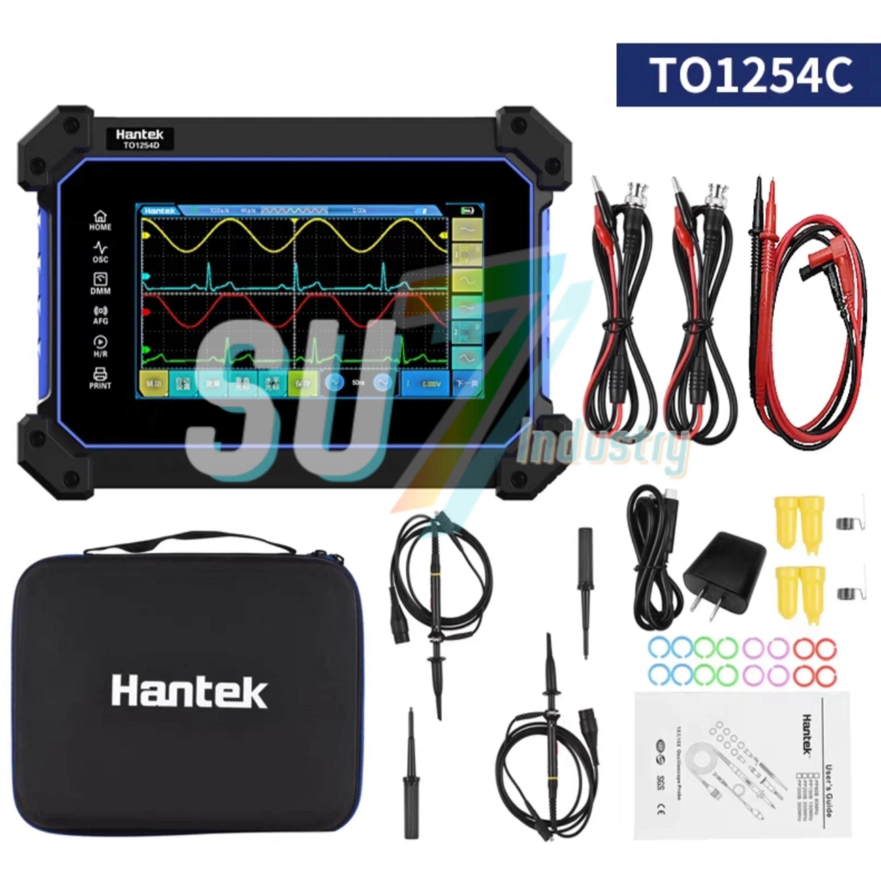 

Hantek TO1254C Portable touchscreen tablet digital oscilloscope New In Box