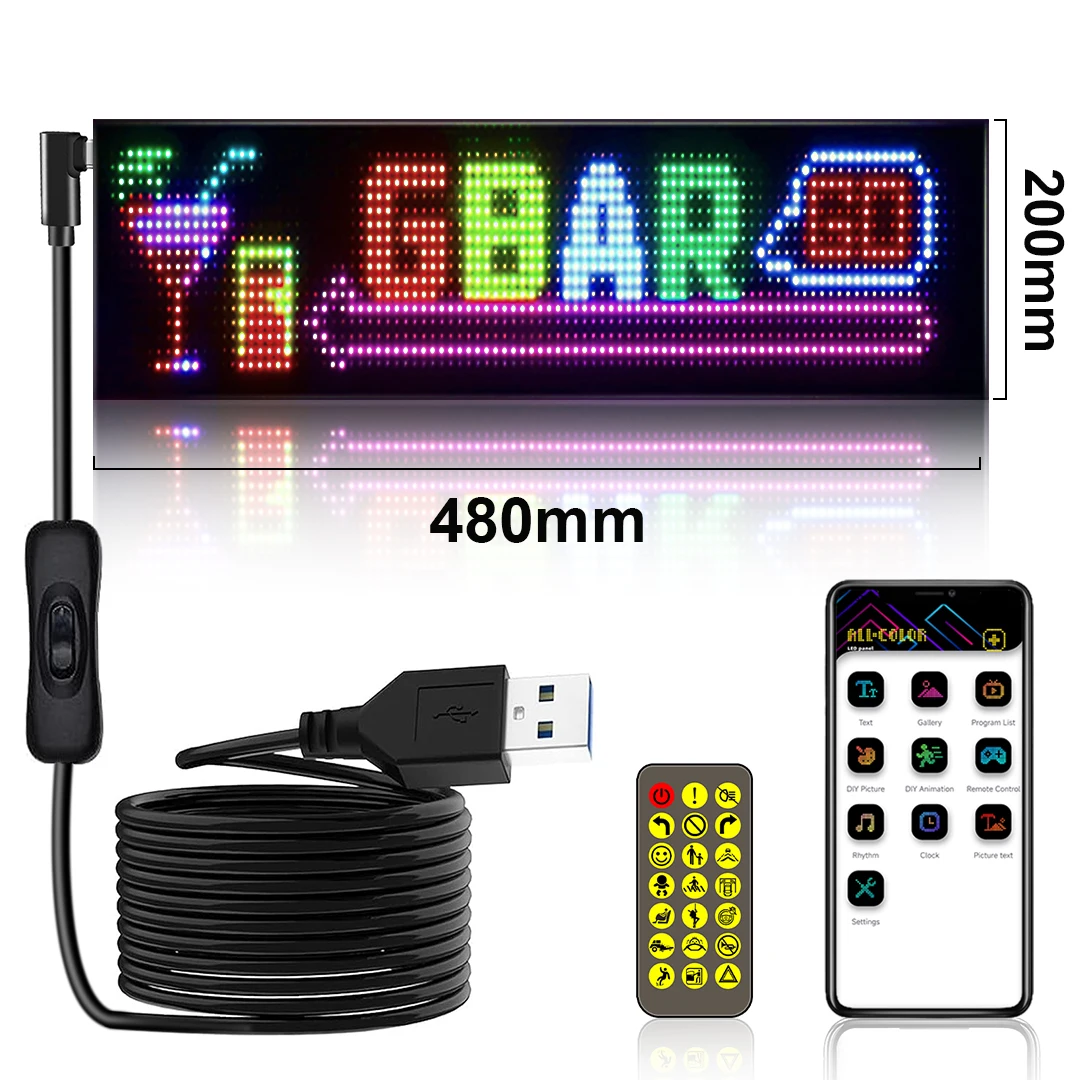 Ecran-flexible-led-peut-modifier-librement-le-texte-les-motifs-les-expressions-adapte-a-la-decoration-de-voiture-aux-panneaux-d'affichage-de-magasin