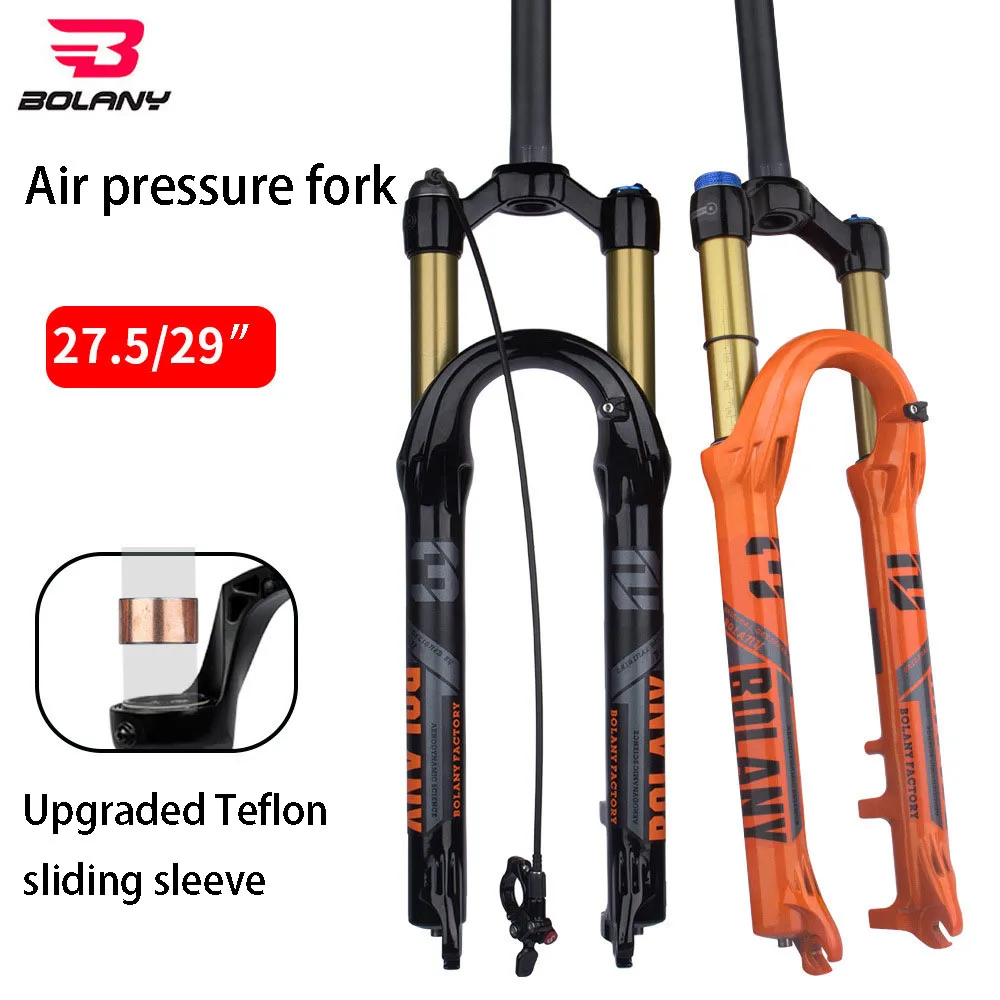 

BOLANY Bicycle Fork Line Control\Shoulder Control Air Pressure Front Fork Shock Absorbing Front Fork
