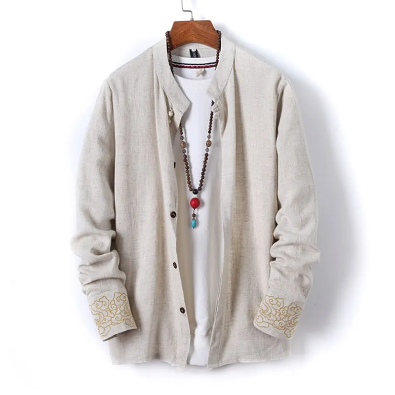 nouvelle-chemise-a-manches-longues-pour-homme-de-style-chinois-en-coton-et-lin-brode-col-montant-veste-decontractee-a-motif-geometrique-pour-le-printemps-et-l'automne