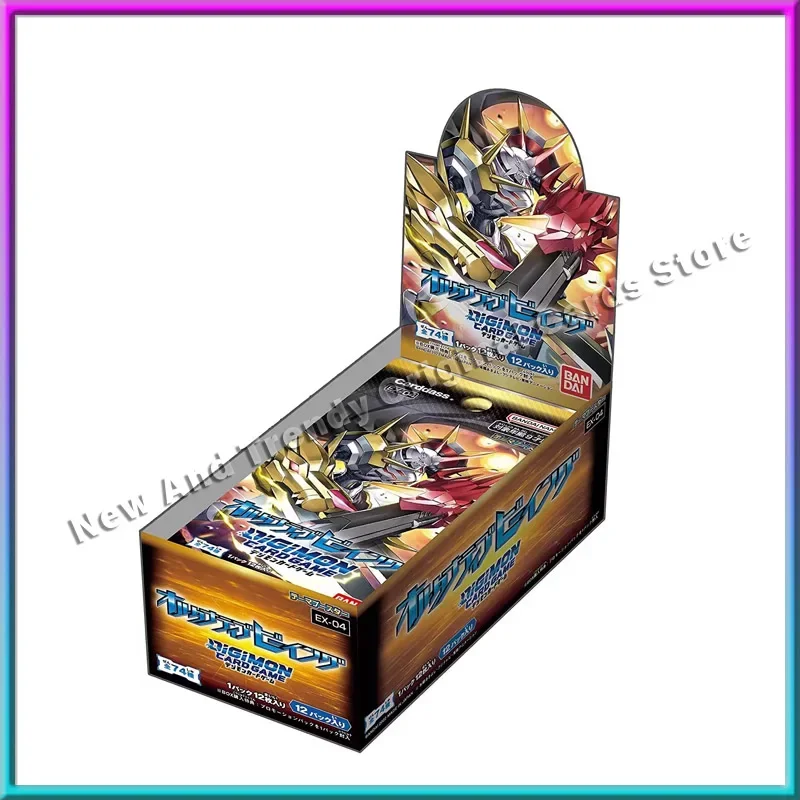 

Original Bandai Digimon Adventure DTCG Japanese EX-04 Supplement Pack TCG Cards Limited Edition Collectible Blind Box Gift