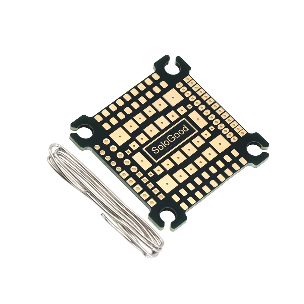 

Sologood Soldering Practice Board 30.5*30.5mm 1:1 FC reduction for FPV Beginner New Pilots Improving Soldering Level DIY Parts