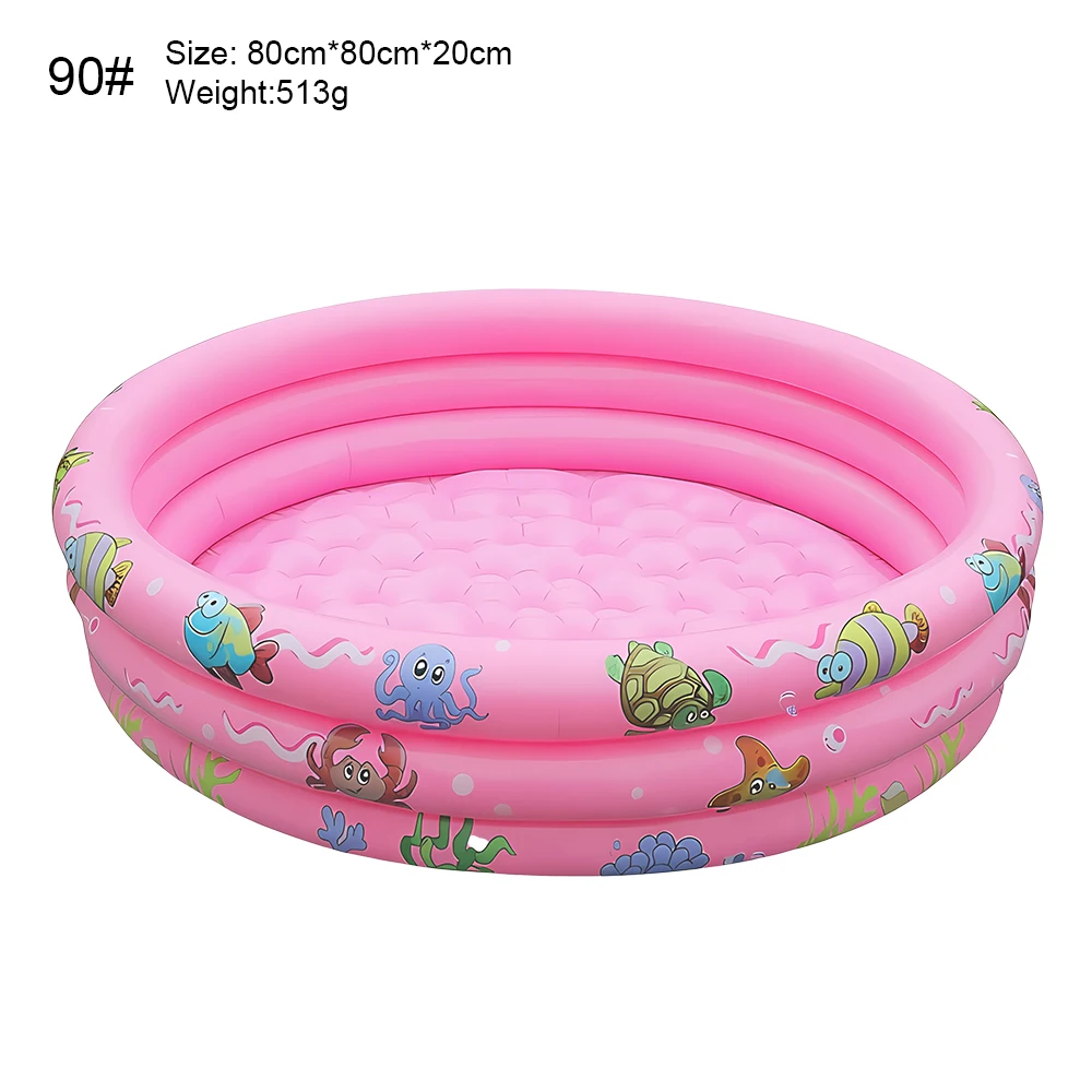 3 Rings Inflatable Pool for Kids, Summer Fun