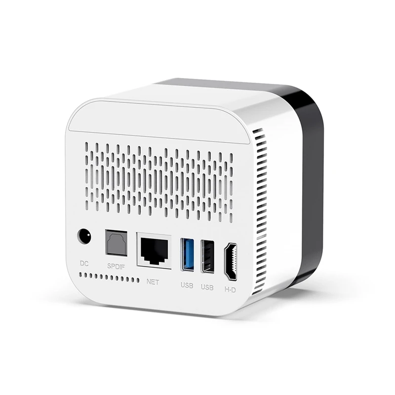 

H96 Clock TV Video Box Decoding BT5.0 Voice Remote TV Boxs US Plug HOT SALE