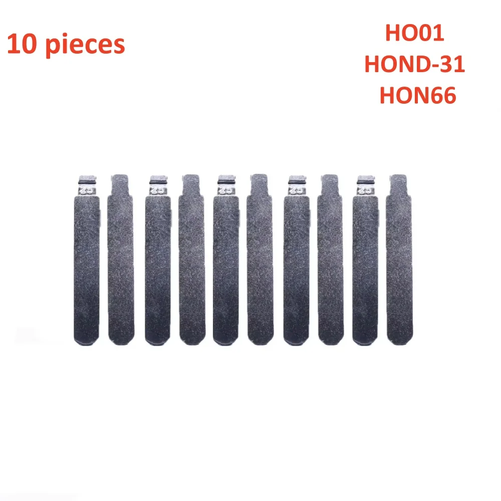 10/20PCS HO01 HOND-31 HON66 Flip Blank Key Blade 25# HON66FH for Accord Fit City New Odyssey for KD Keydiy Xhorse Remotes