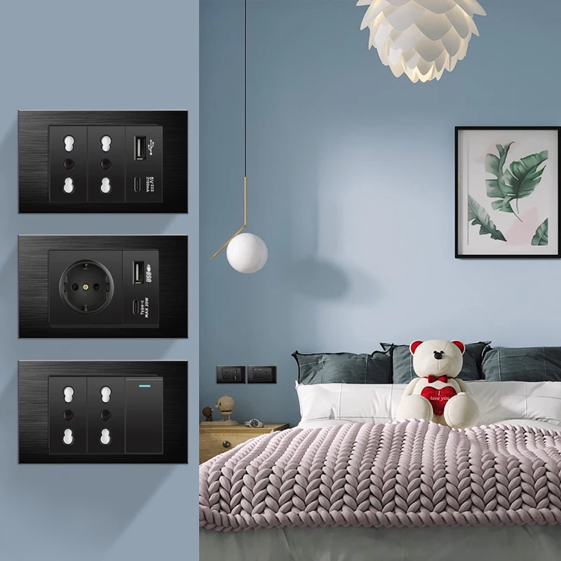 Розетка сетевая, 5 В, а, USB Type-c