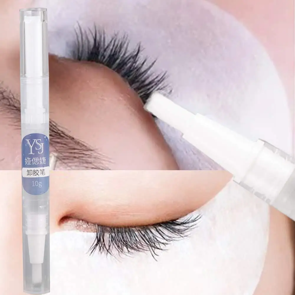 Quick No Burn Makeup Tool Eyelash Extension Remover Gel Eye Lashes Remover Pen Eyelash Remover Glue Grafting Eyelash Remover