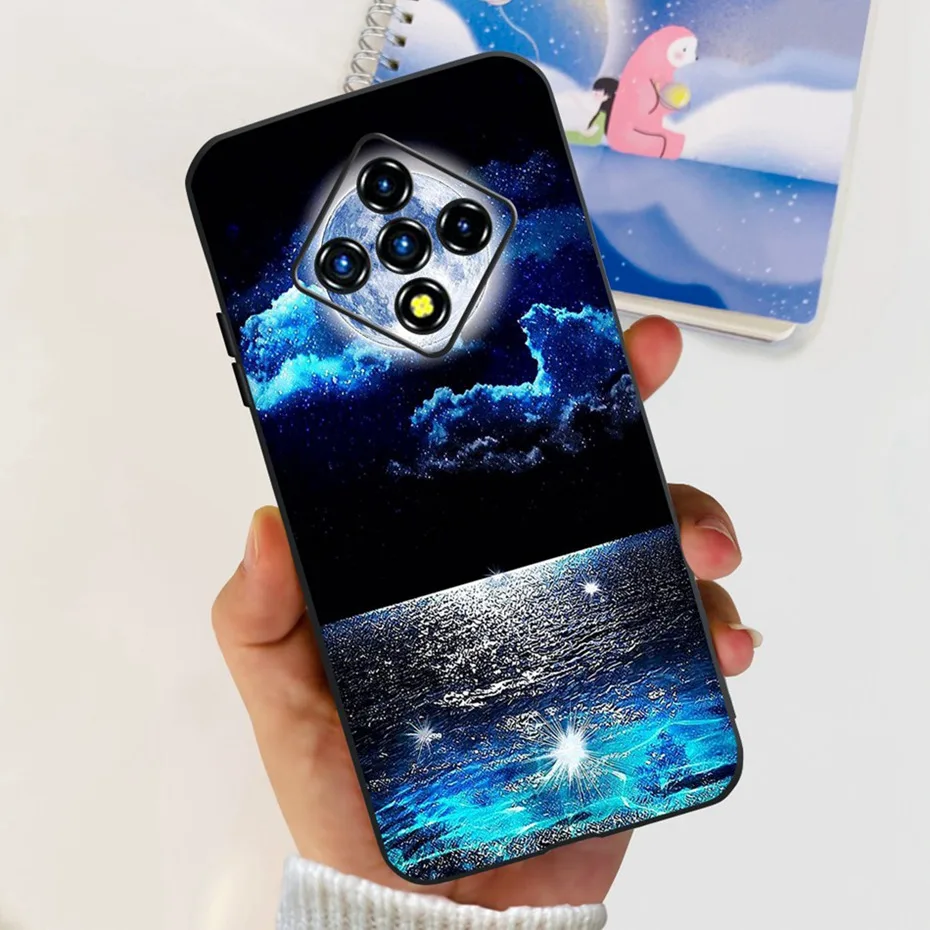 حافظة سيليكون سوداء لـ infinix zero 8 8i x687 x687b ، الموضة ، التنين ، المعدن ، المطلي ، الناعم ، حافظة لـ infinix zero8 zero8i