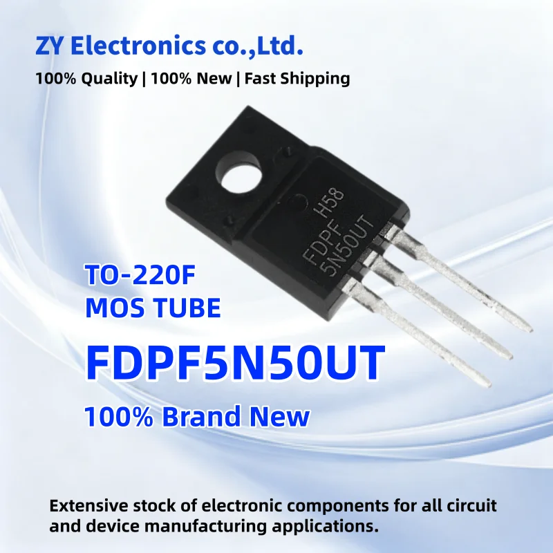 10-20-30PCS Brand New FDPF5N50UT FDPF5N50 5N50UT 5N50 TO-220F MOSFET Field effect Transistor