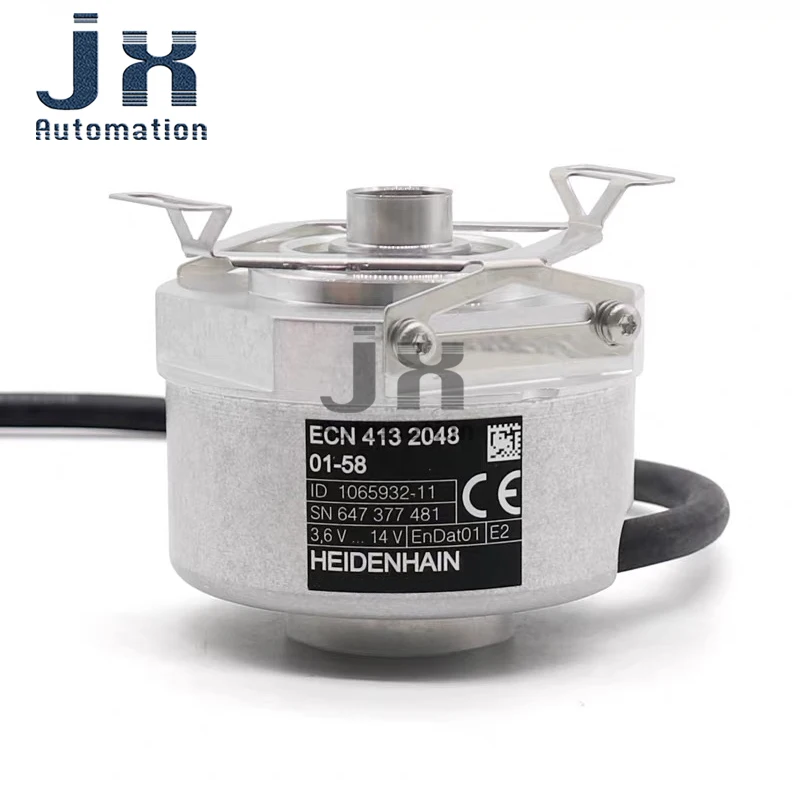 Original HEIDENHAIN High-Performance ECN 413 Rotary Encoder with Integral Bearing 2048 Pulses 3.6V~14V IP64 for Machine Tool