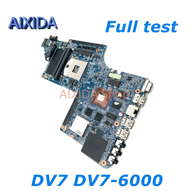 

AIXIDA 639391-001 665991-001 Main board for Laptop Motherboard HP Pavilion DV7 DV7-6000 HM65 HD 6770M video card full tested