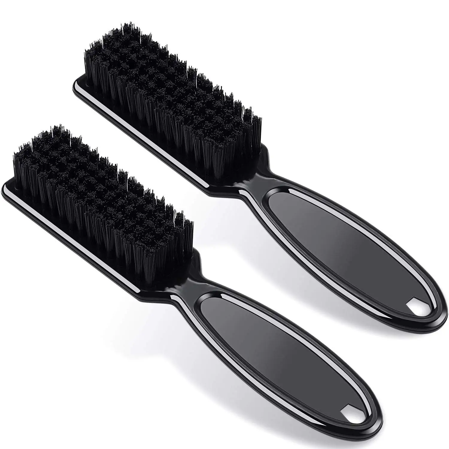 Vintage Oil Head Comb Brush Men Hair Care Beard Shape Dual Use Comb Brush Hair Cutting Cleaning Brush Broken Hair Comb
