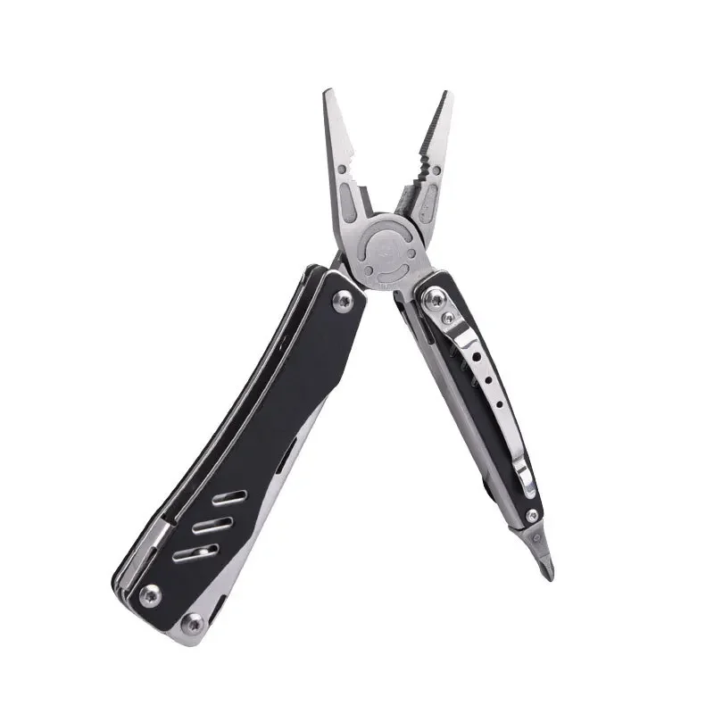 EDC Multitool Folding Knife Survival Tools Plier Pocket Scissors Camping Fishing Combine Multifuntional Pliers Screwdriver Bits