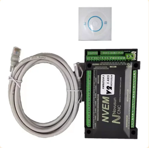 

Контроллер движения MACH3 Nvem V5 3/4/5/6 осевая функция Ethernet для шагового двигателя, серводвигателя