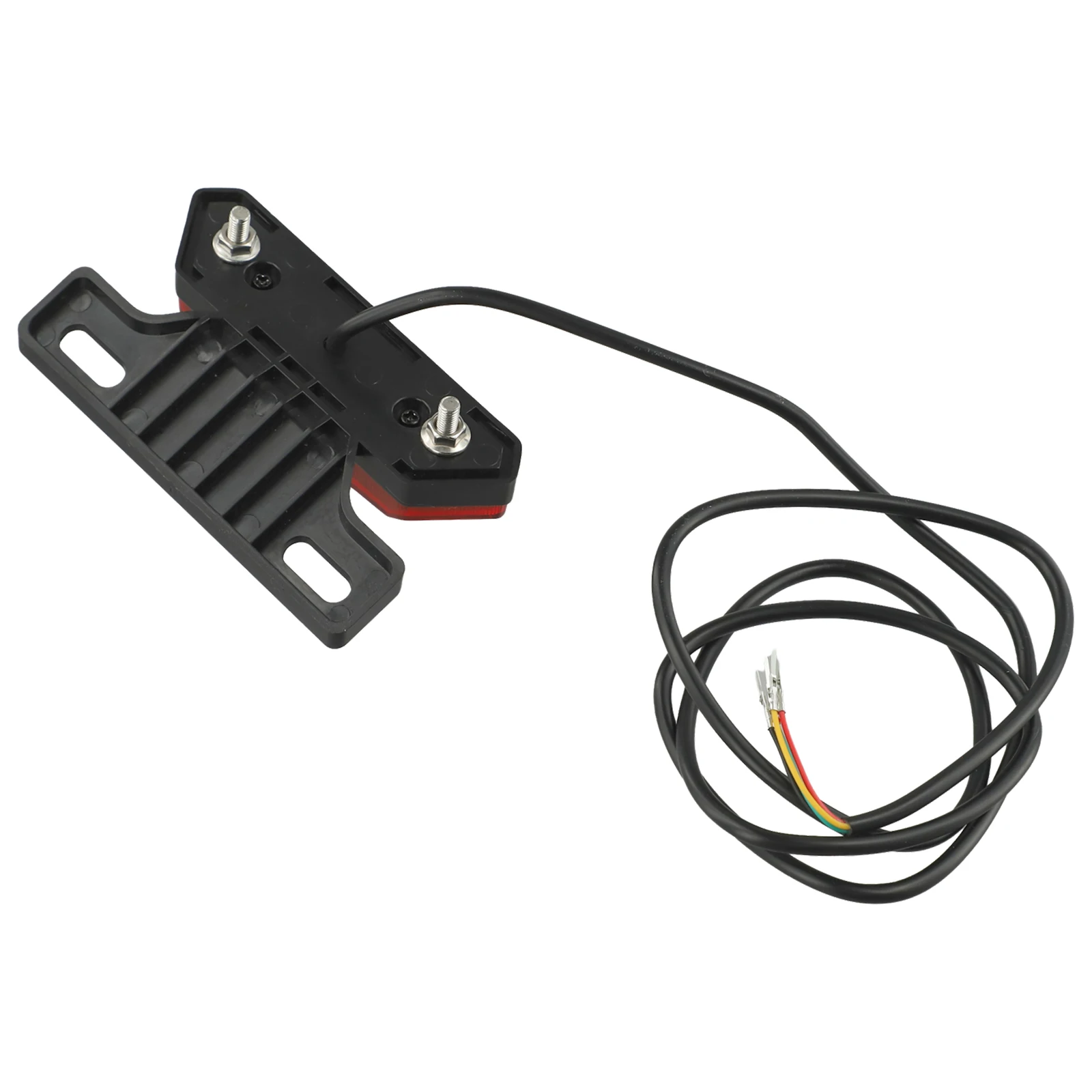 

For Safe Night Cycling Black Ebike Rear Light Accessory Brake Light Function Cable Length 100cm Night Riding Light