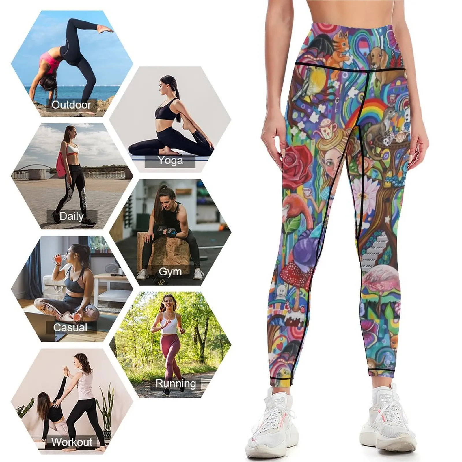 Wonderwereld Leggings Sexy Vrouw Workout Kleding Voor Fitness Vrouw Push Up Legging Womens Leggings