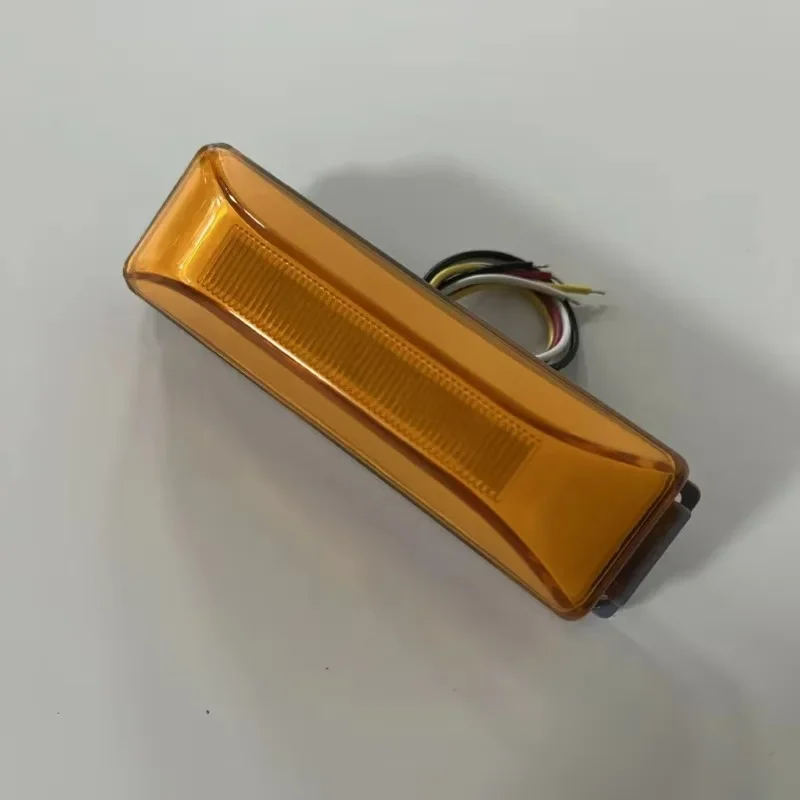 

Pkx 10pcs 4inch for Lorry Truck RV Bus 12V 24V Truck Trailer Led Tali Lights Oval Side Marker Lights Stop Brake Turn Signal Lamp