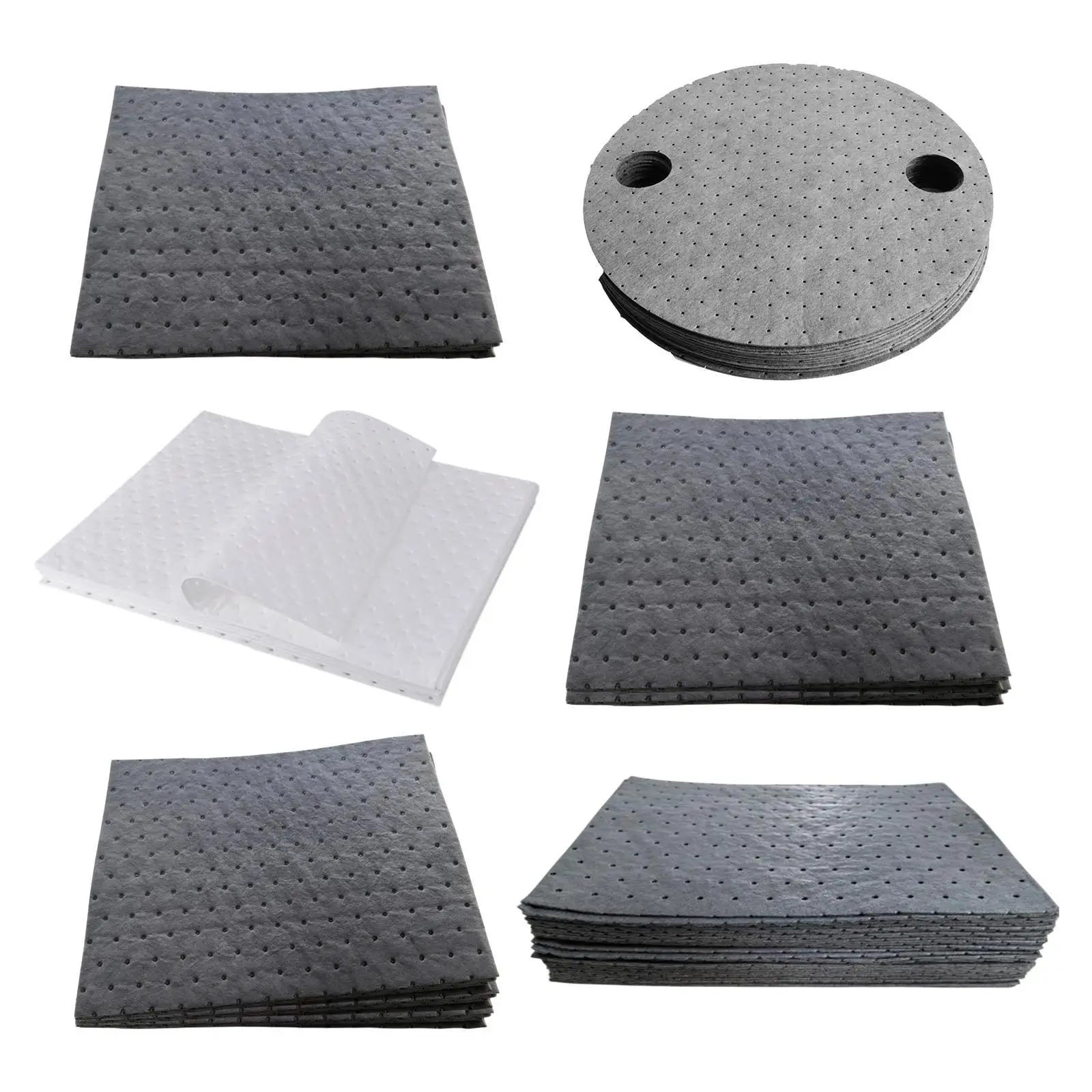 10Pcs Oil Absorbing Paper Oil Suction Cotton Oilproof Sticker Cleaning Tool