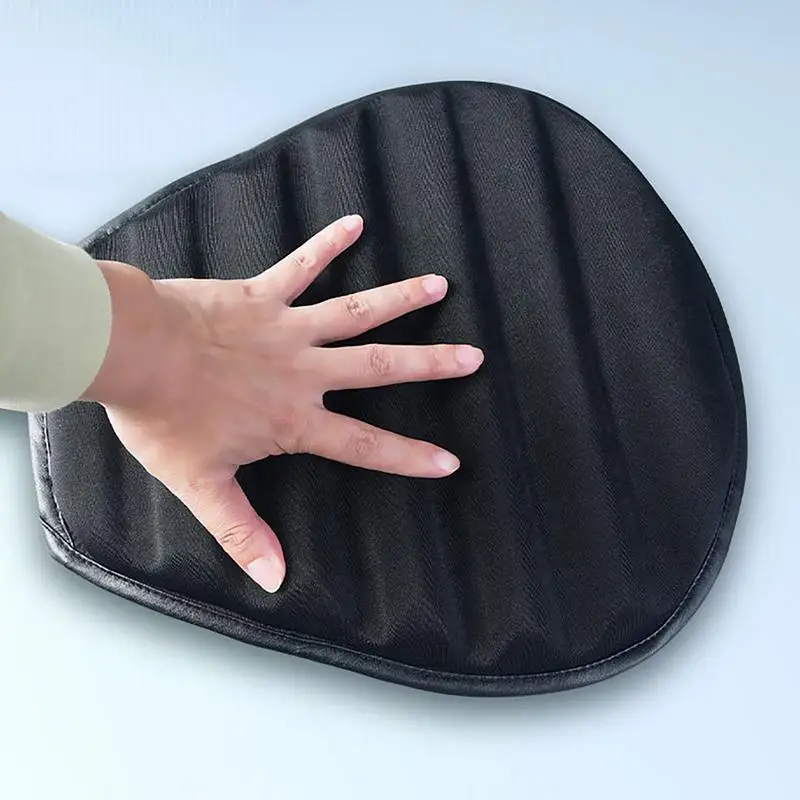 

Motorcycle Seat Cover Motorcycle Butt Cushion Wavy Shape Breathable Shock-Absorbing Motorcycle Cushion For Multiple Motor