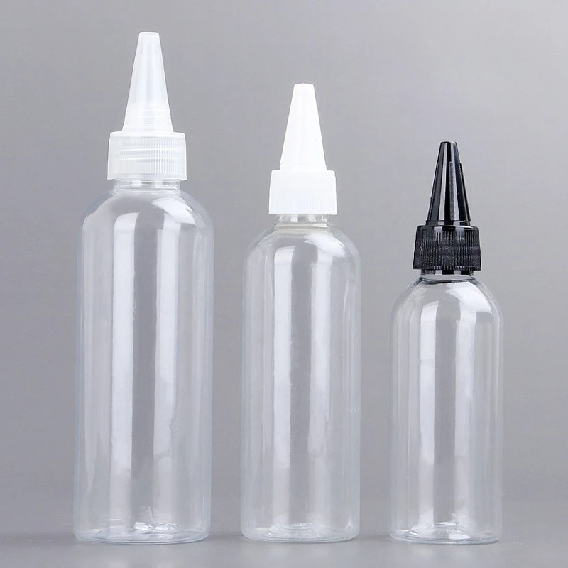 

Needle Tip Plastic Bottle Emulsion Extrusion PET Empty Packaging Trial Portable Travel Container Refillable Cosmetics Liquid