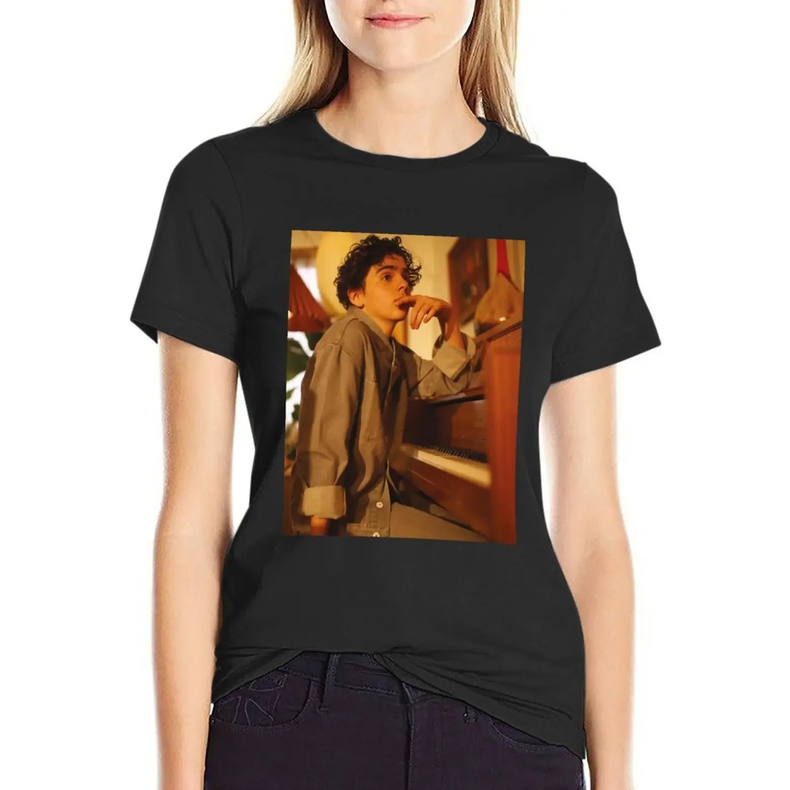 

Jack Dylan Grazer T-Shirt cute clothes sublime heavyweights white t shirts for Women