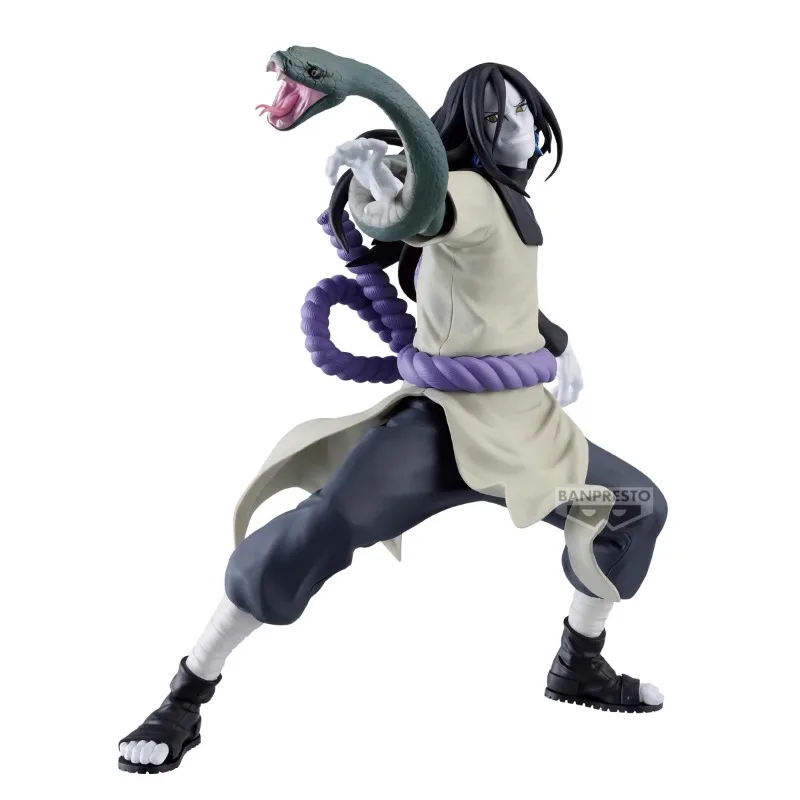 Bandai Original Banpresto Anime Naruto Vibration Stars Orochimaru VS PVC Action Figure Model Collection Toy Doll Gitts