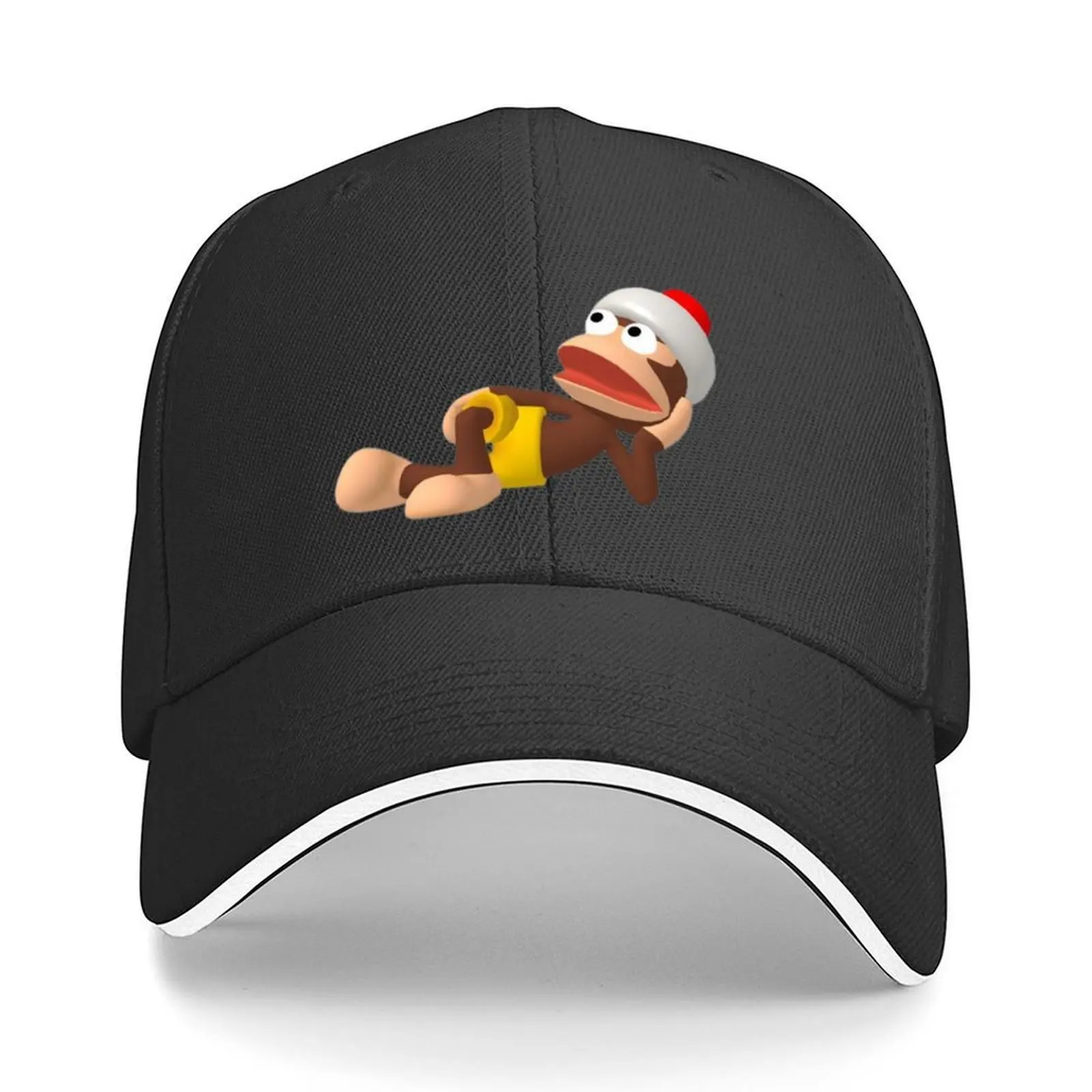 

Ape Escape Baseball Cap Custom Cap Beach Bag men's big size hat cute Men Women's