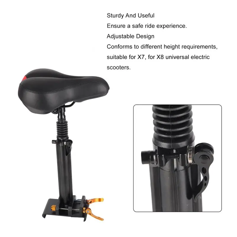 RTENTE-Folding Scooter Accessories Shock-Absorbing Cushion For Xiaomi M365/Pro Electric Scooter Punch-Free Seat