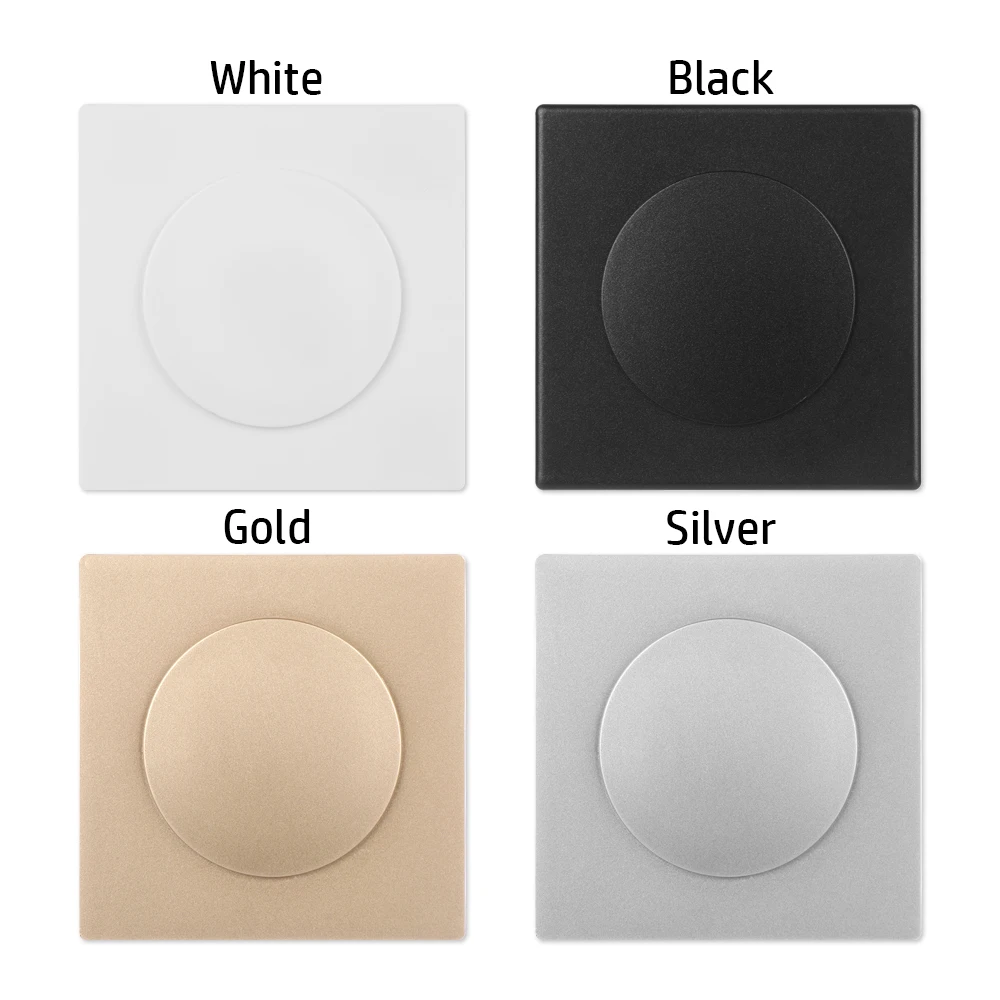 Wall Wire Hole Cover Vents Decoration Protection Duct Cover Snap-on Panel Decor Cap Reserved Drill Hole Plugging Hardware