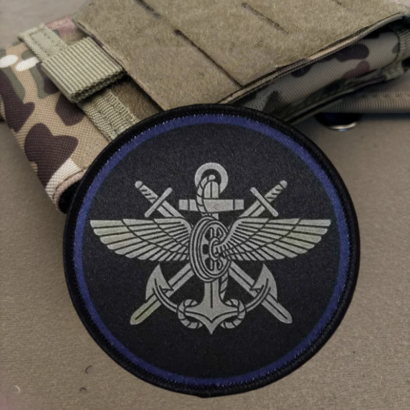 Parche táctico comunicación militar – velcro MOLLE para chaleco - imagen 5