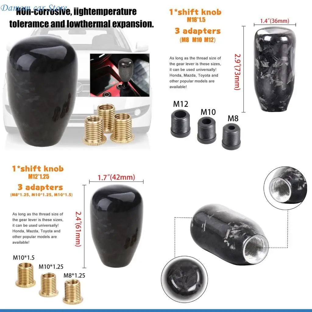 

A2UC CAR нерегулярный кованый рисунок ручка сдвига с шариковым сдвигом для рычага переключения передач для головы с