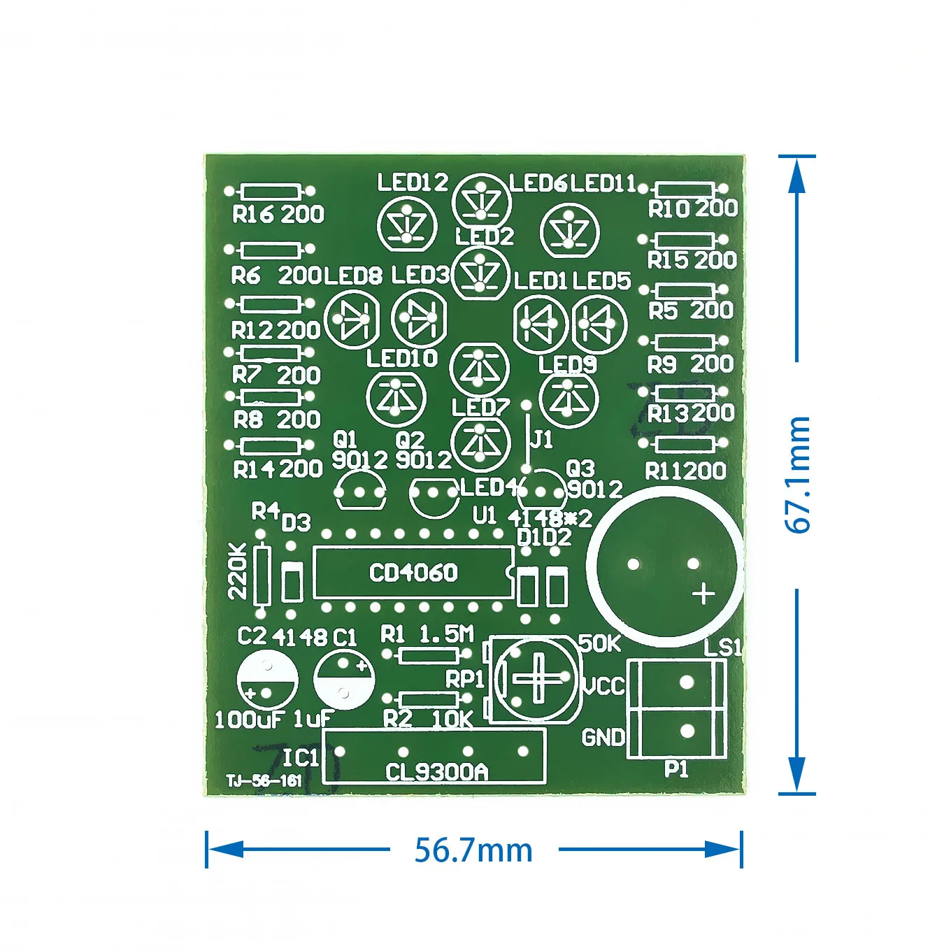 CD4060 Dream Light DIY Kit Electronic Fun Suite Birthday Gift Dreamy Suite