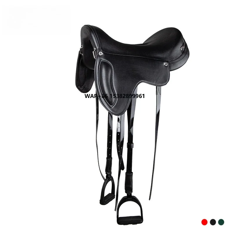Ultra-Fiber Synthetic Saddle Endurance Horse Saddle for Wild Racing Horse Equipment