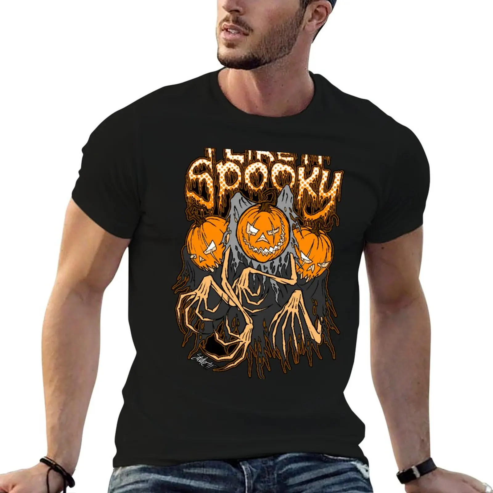 I like it Spooky T-Shirt Novelty Graphic Tee Shirt