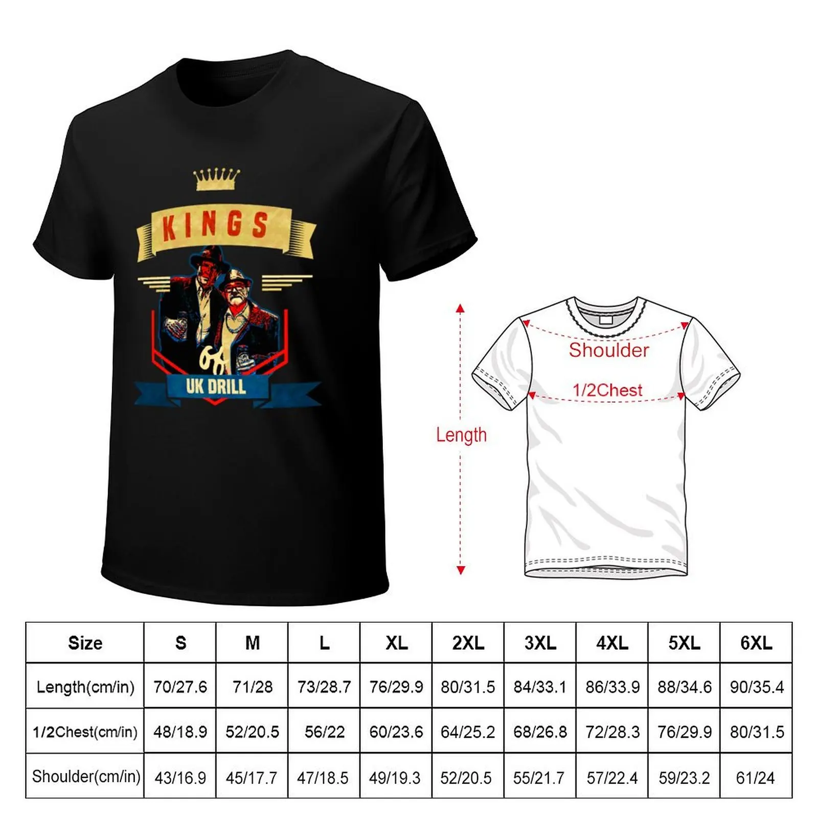 Kings of UK Drill - Pete and Bas T-Shirt Outdoor Work Short Sleeve Top