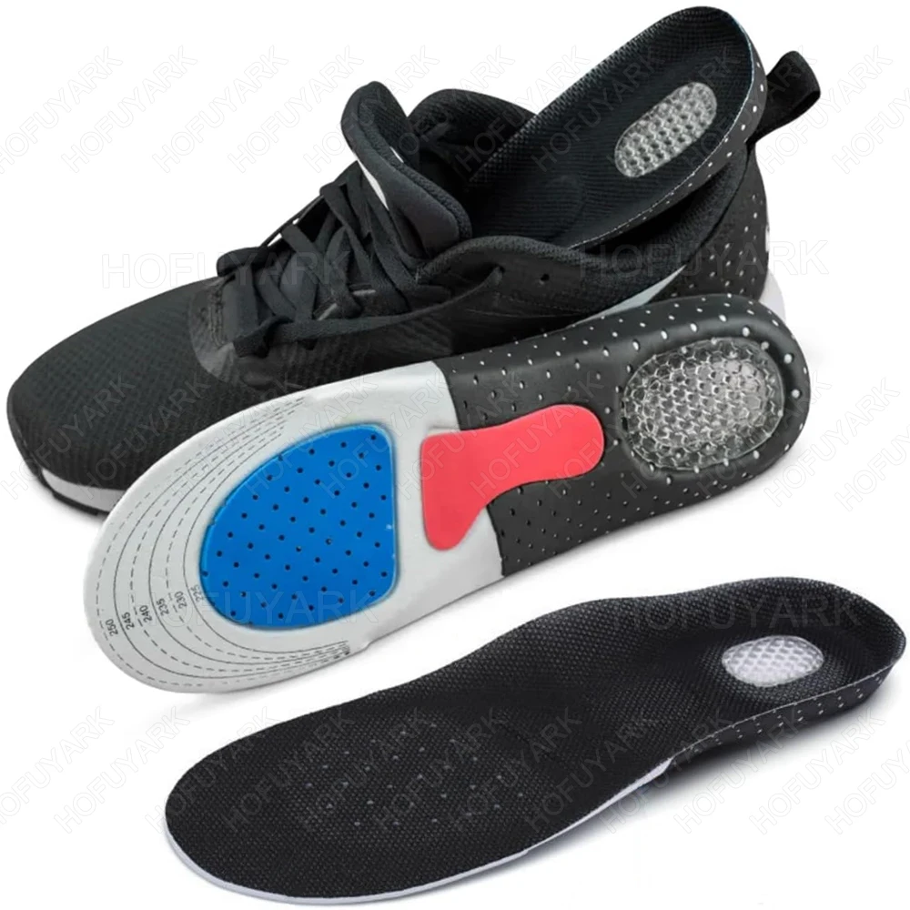 

Orthopedic Insoles for Man Women Sneakers Comfort Inner Soles Arch Support Inserts Shoe Pads Gel Shock-absorbing Running Insoles