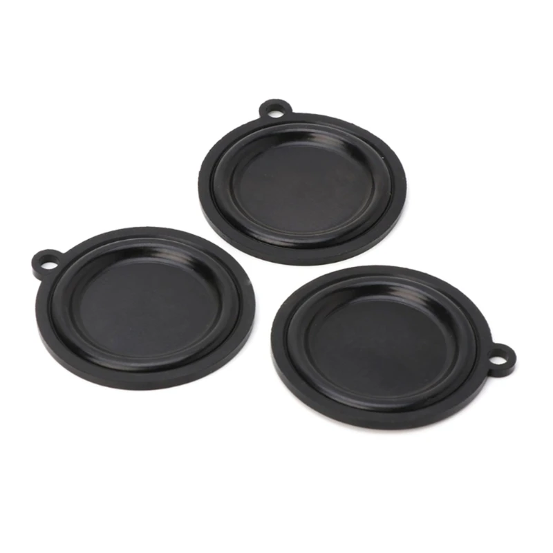 Chuyên Nghiệp 10 Chiếc Nước Khí Liên Kết Van Khí Nước Áp Suất Màng Ngăn Phụ Kiện OD 45Mm/50Mm Đen