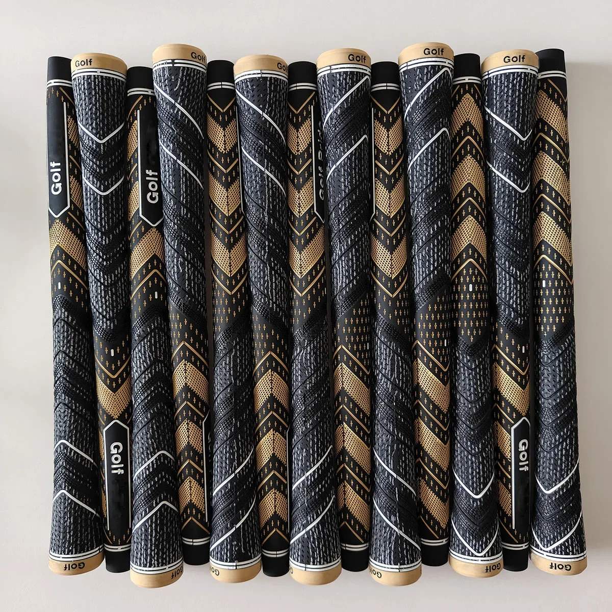 10/13pcs/Lot TEAMS Anti-slip Golf Grips Set Rubber Golf Grips CottonYarn Golf Club Grip Iron and Wood Standard Midsize Universal