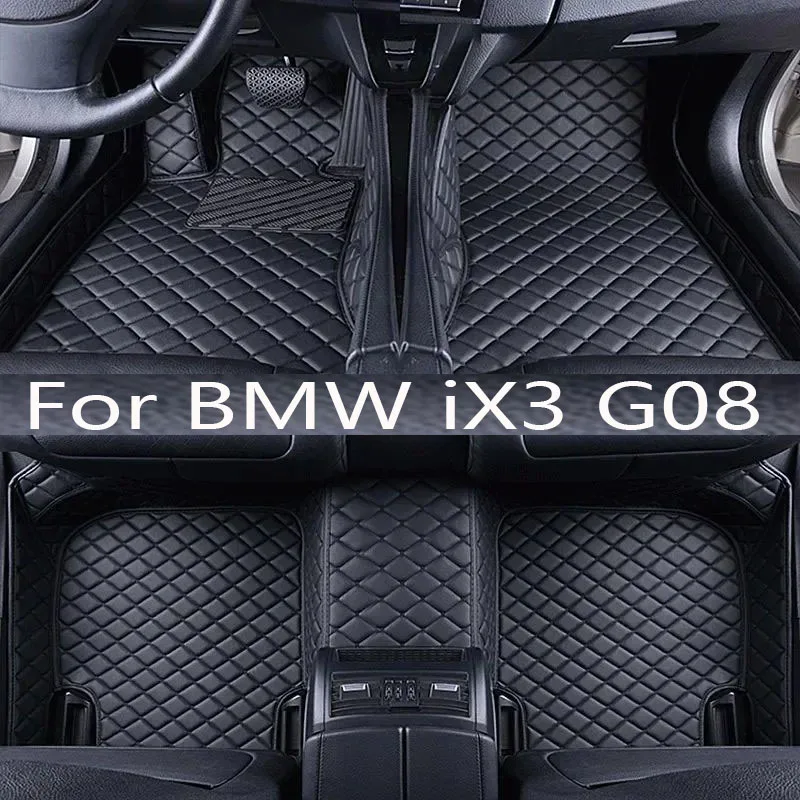 

Special Mat For BMW iX3 G08 2020~2023 2021 TPE Auto Waterproof Floor Pad Rear Trunk Rug Space Liner Decoration Tray Accessories