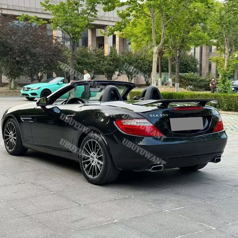 For Hot SaleBenz SLK320  R171 R172 06-13 SLK200 280 300 350 Rear Spoiler Deck Lid Racing Trunk Lip Tail Wing Add-on Exterior