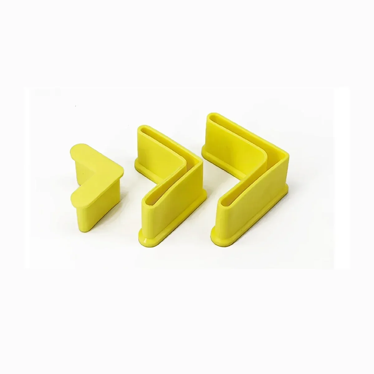 

Triangle Iron Rubber Foot Cover Shelves Furniture Tables And Chairs Thickened Wear-Resistant Sheath