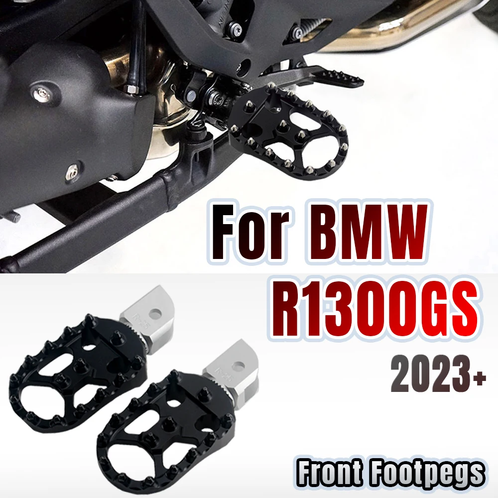 

For BMW R1300GS R 1300 GS Adv r1300gs 2023 2024 2025 Motorcycle 360 Roating Foot Pegs Pedals Adjustable Footrest Front Footpeg