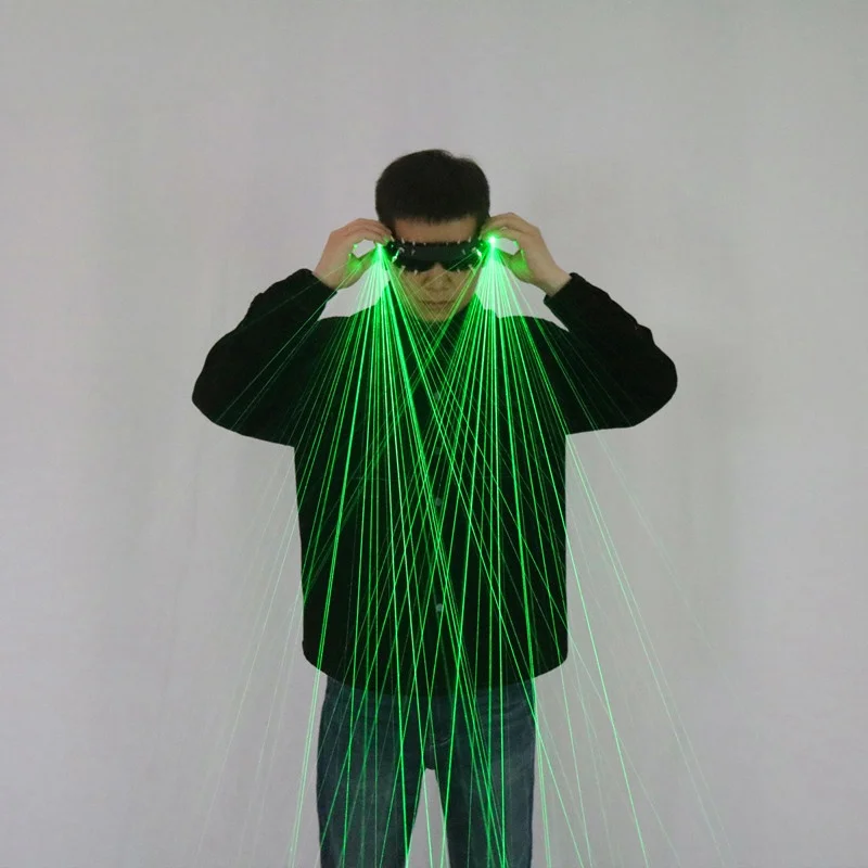 Laser Glasses DJ Beam Portable Eyeglasses Party Stage Light Dancer Show Luminous Costumes Performance Nightclub view 4