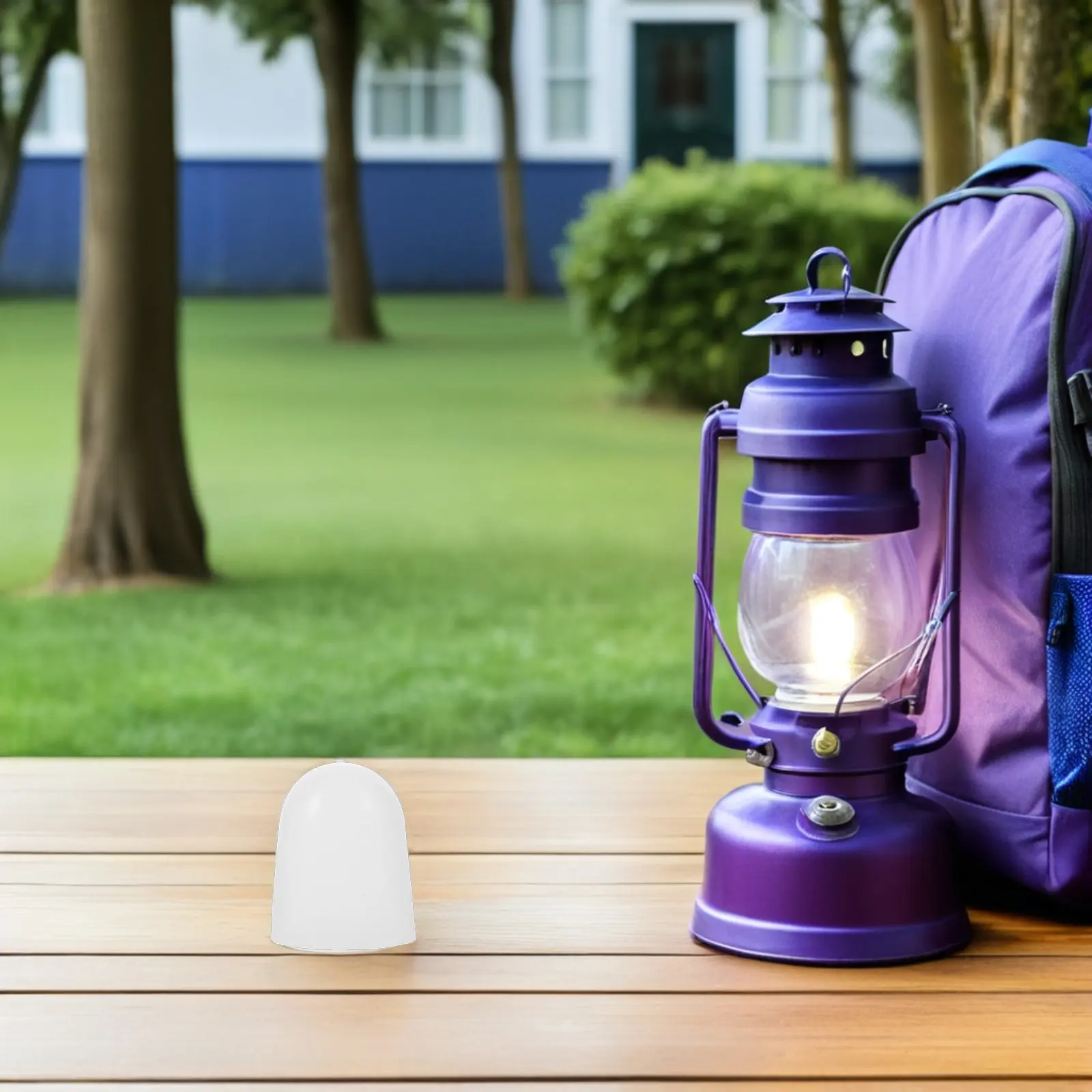 2Pcs Silicone Flashlight Diffuser Cover Flexible Anti-Glare Diffuser Lampshade for Strong Light Torches Indoor Outdoor Lighting